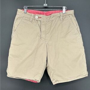 Men's Howe Reversible Tan and Ref Shorts Size 31